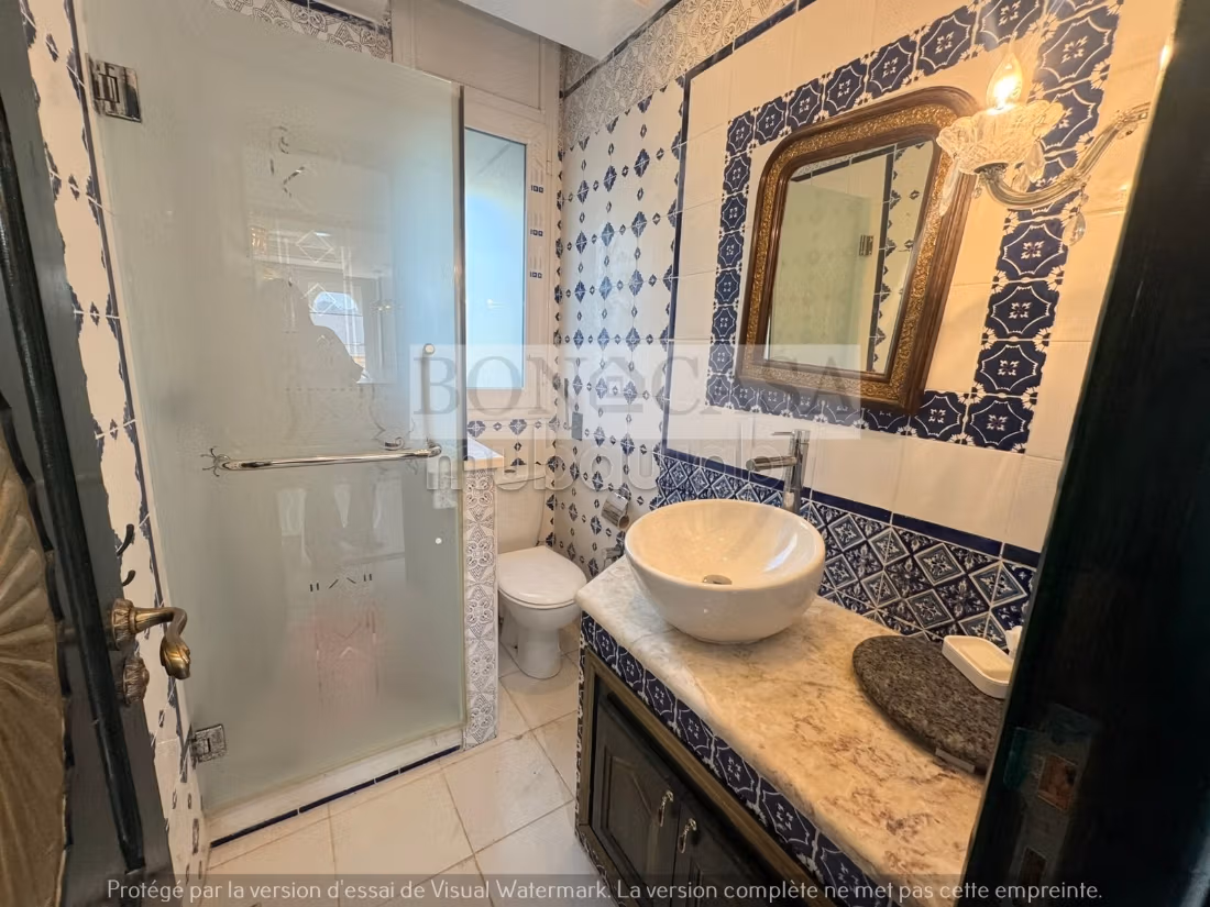 Duplex S3 Meublé vue mer à louer à Gammarth