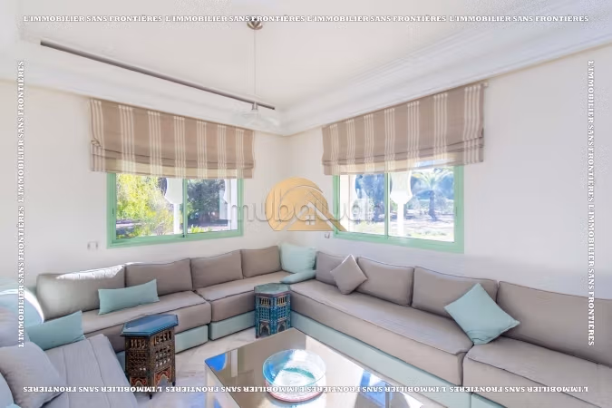 Apartamento en alquiler en Palmeraie, Marrakech — Jardín privado - Piscina — 111 m²