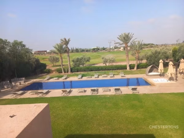 Magnificent golf front villa with Atlas view Marrakech