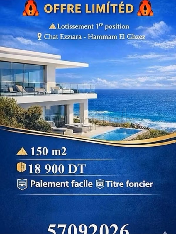 Terrain a vendre