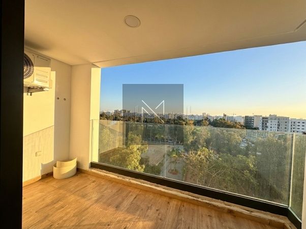 Apartamento de 3 habitaciones, nuevo y vacío para alquilar - alto standing - piso elevado - terrazas sin vis-à-vis - Ciudad Financiera de Casablanca