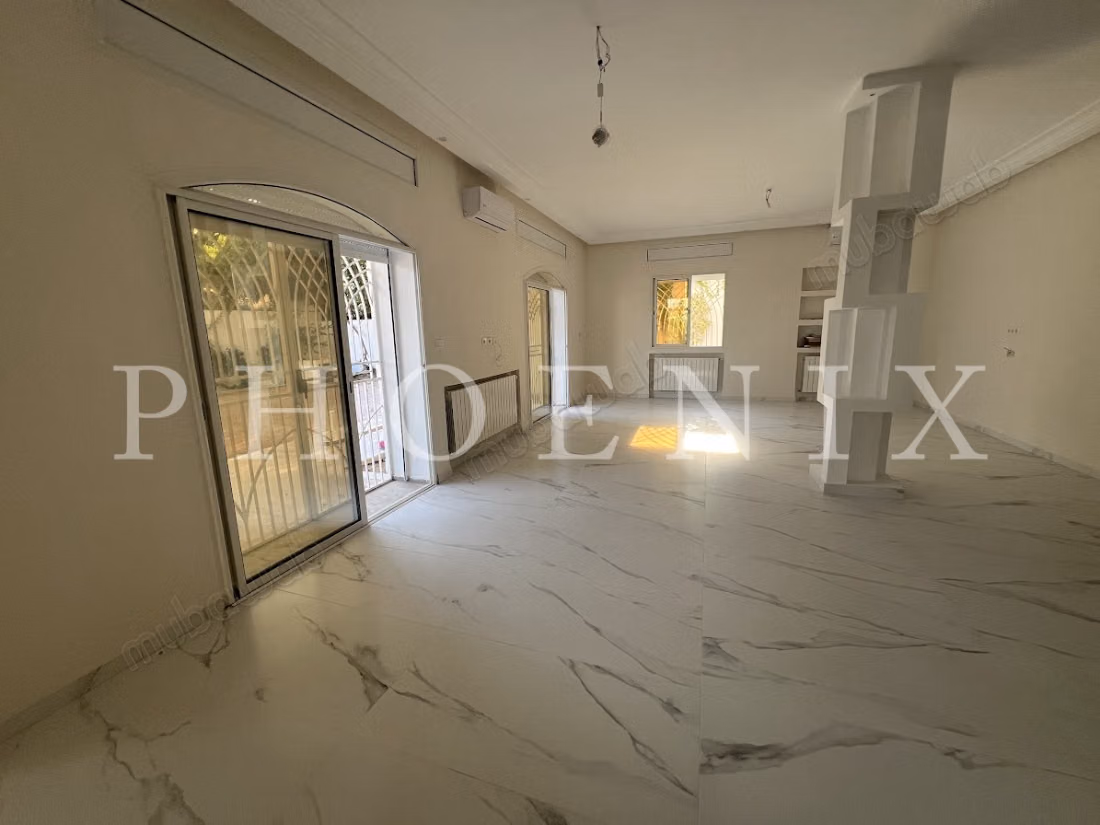 Villa S3 neuve avec jardin à La Marsa