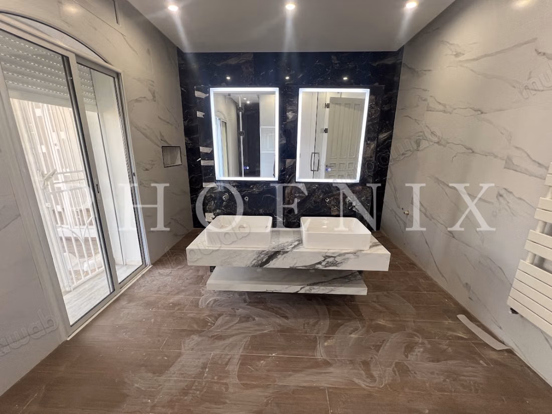 Villa S3 neuve avec jardin à La Marsa