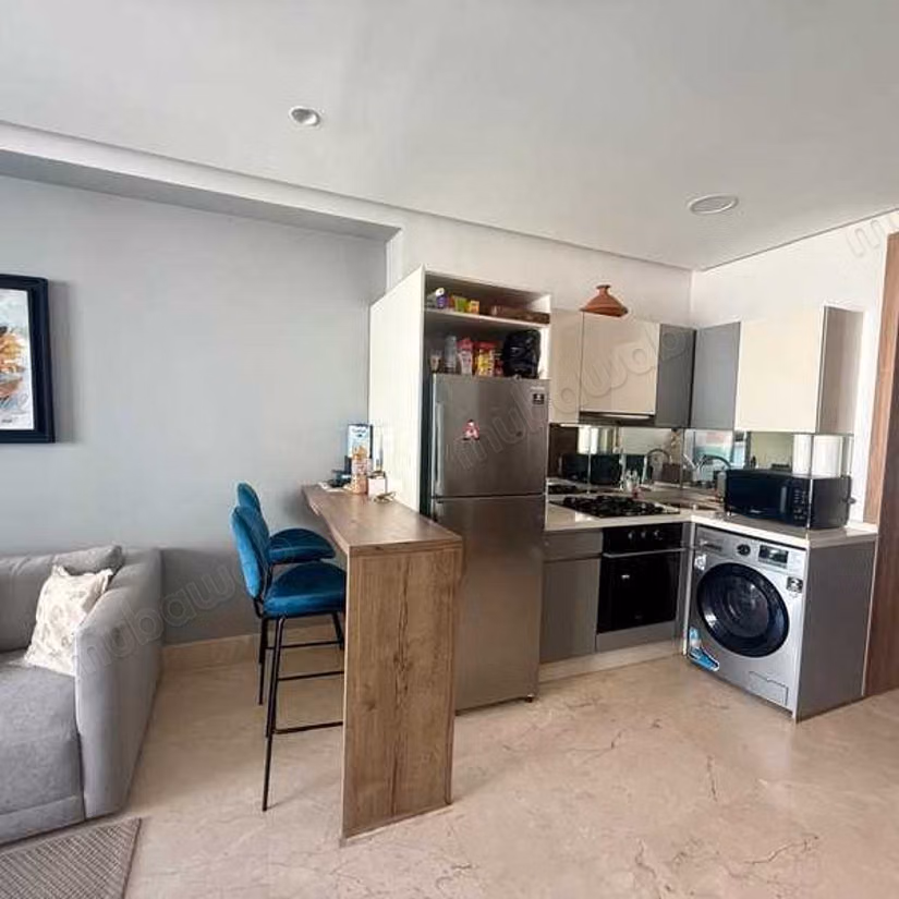 Appartement à Louer de 52.0 m² à Casablanca, Triangle D'Or