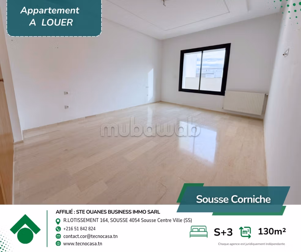 À louer – Appartement S3 haut standing
