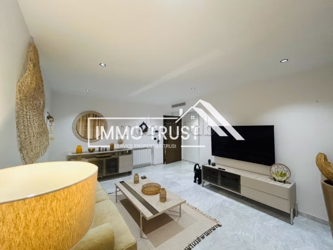 Appartement S2 meublé à Jardin de carthage