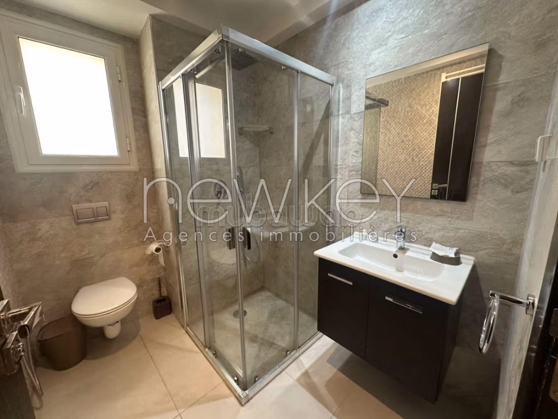 Furnished S1 apartment for rent in Jardins de Carthage