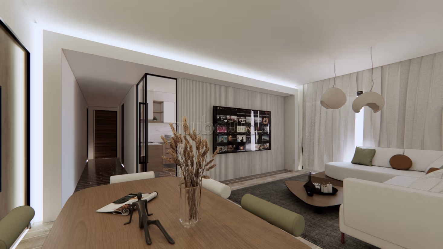 A vendre S3 avec Terrasse à El Menzah 9