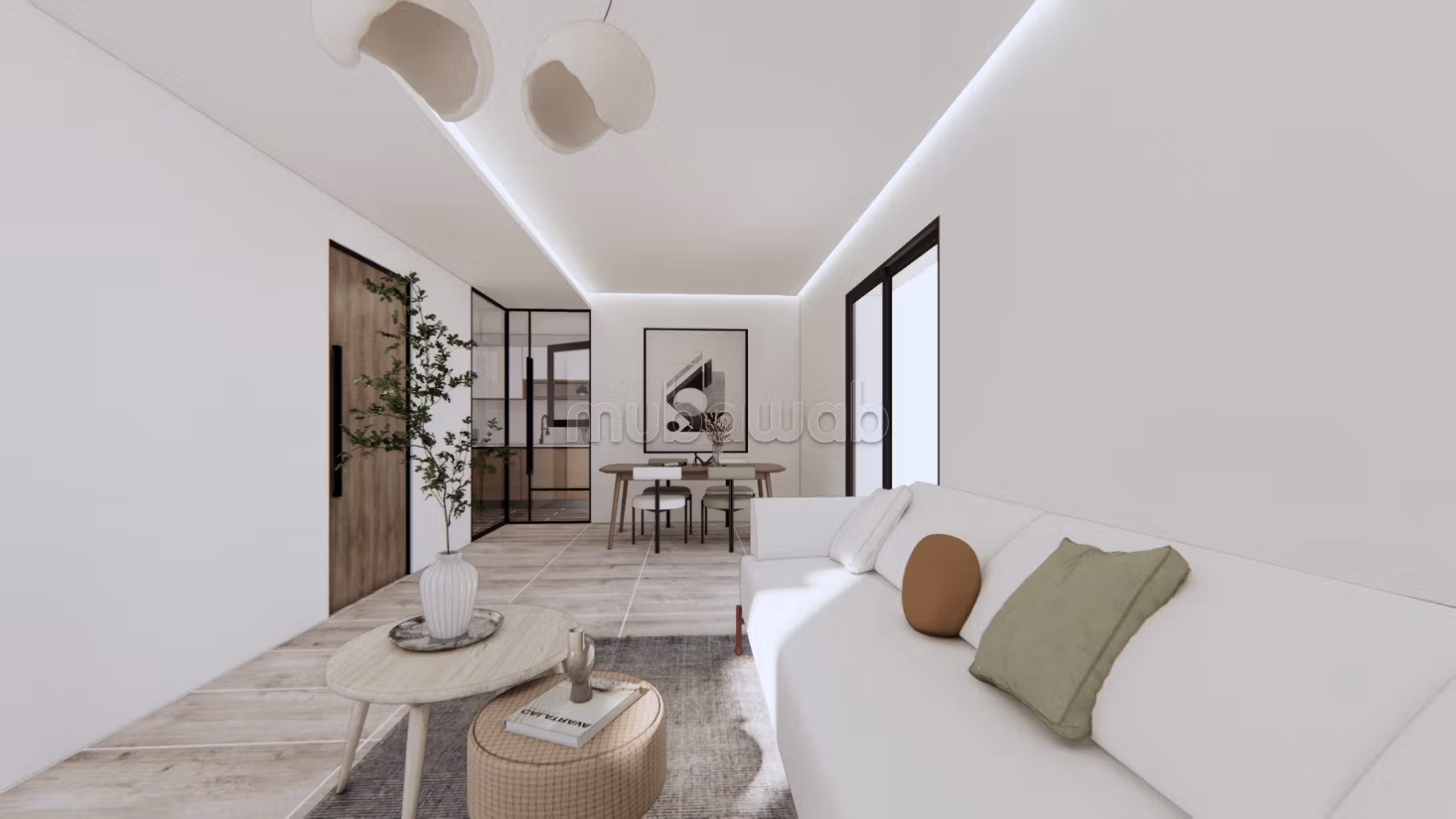A vendre S3 avec Terrasse à El Menzah 9