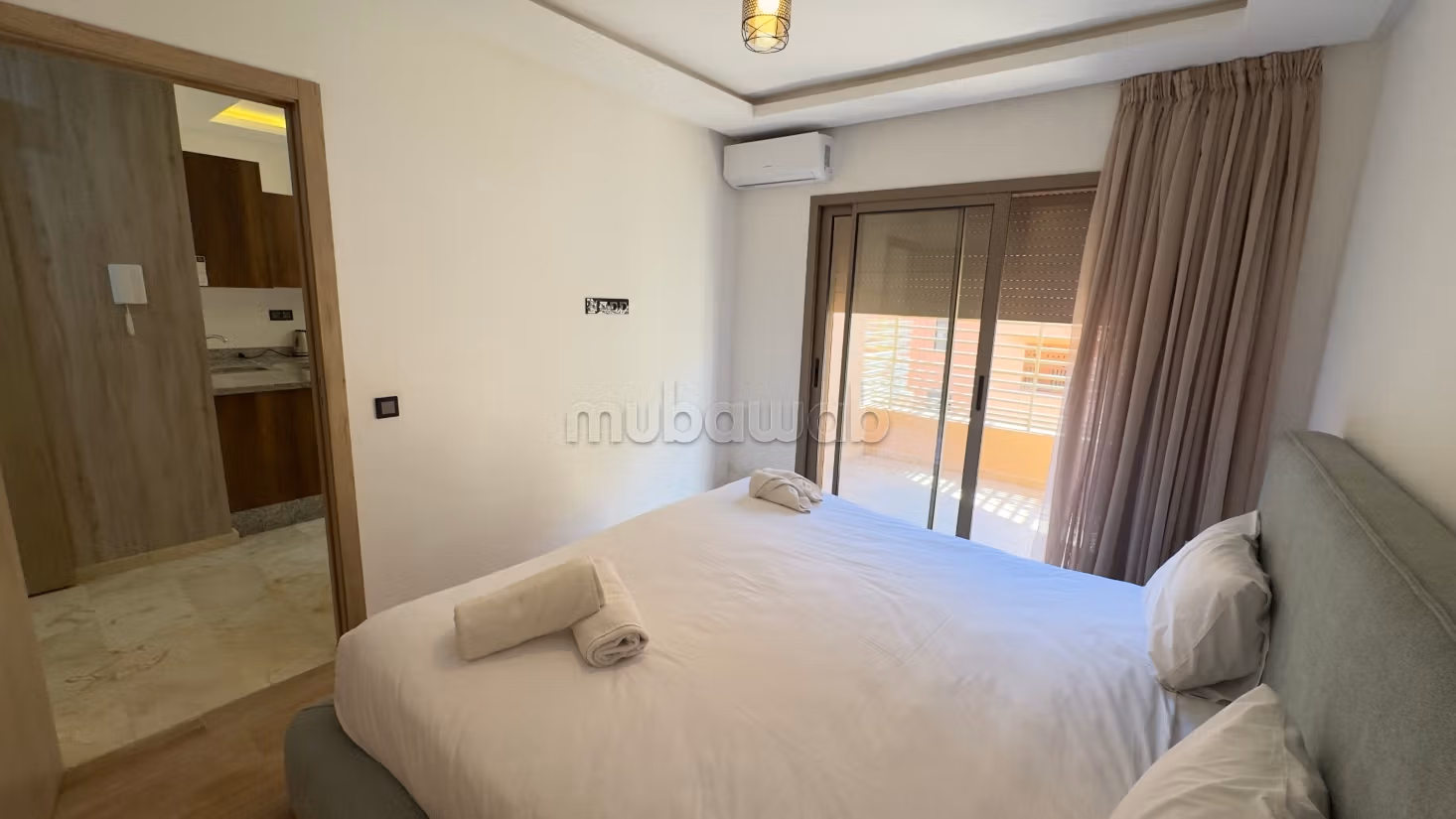 Vente appartement 1 chambre route de Casablanca résidence avec piscine
