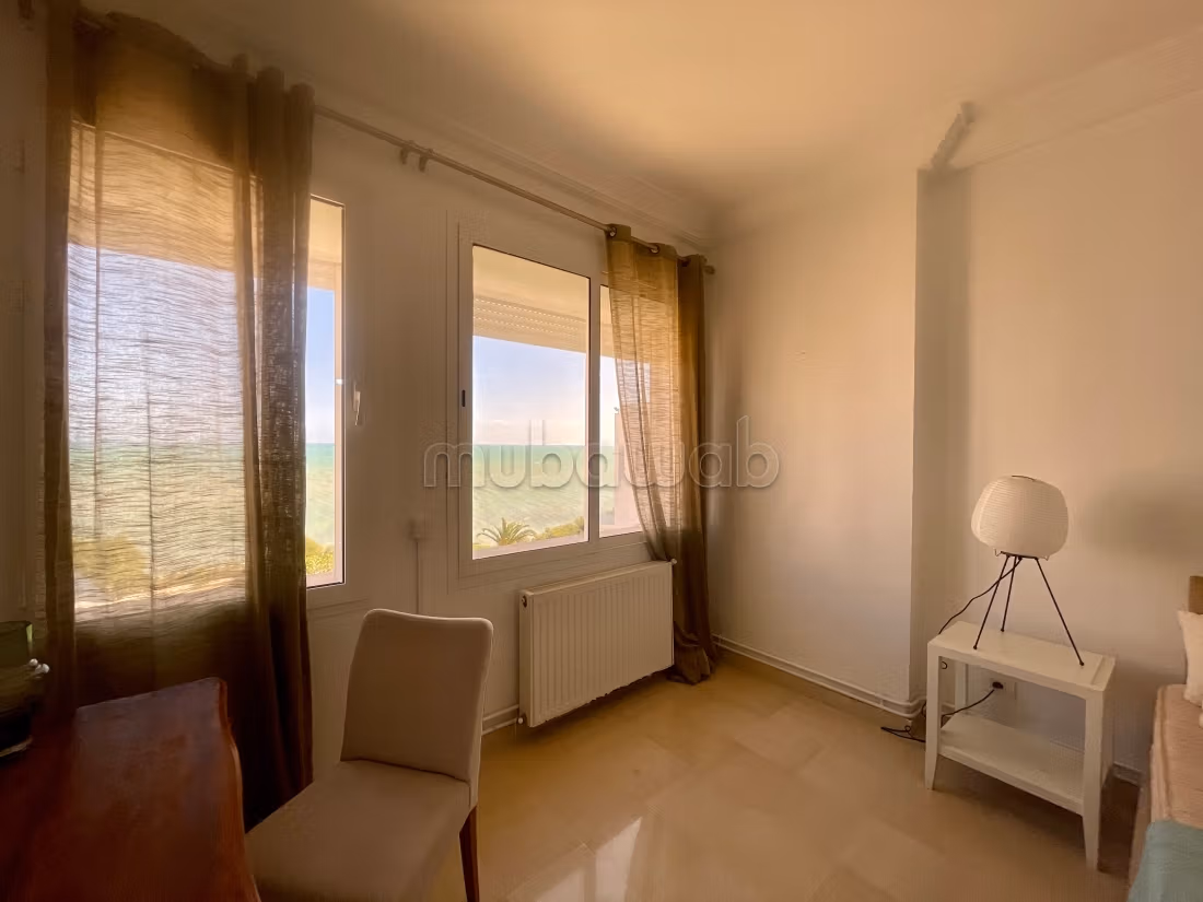 Appartamento S2 arredato con vista mare, Gammarth