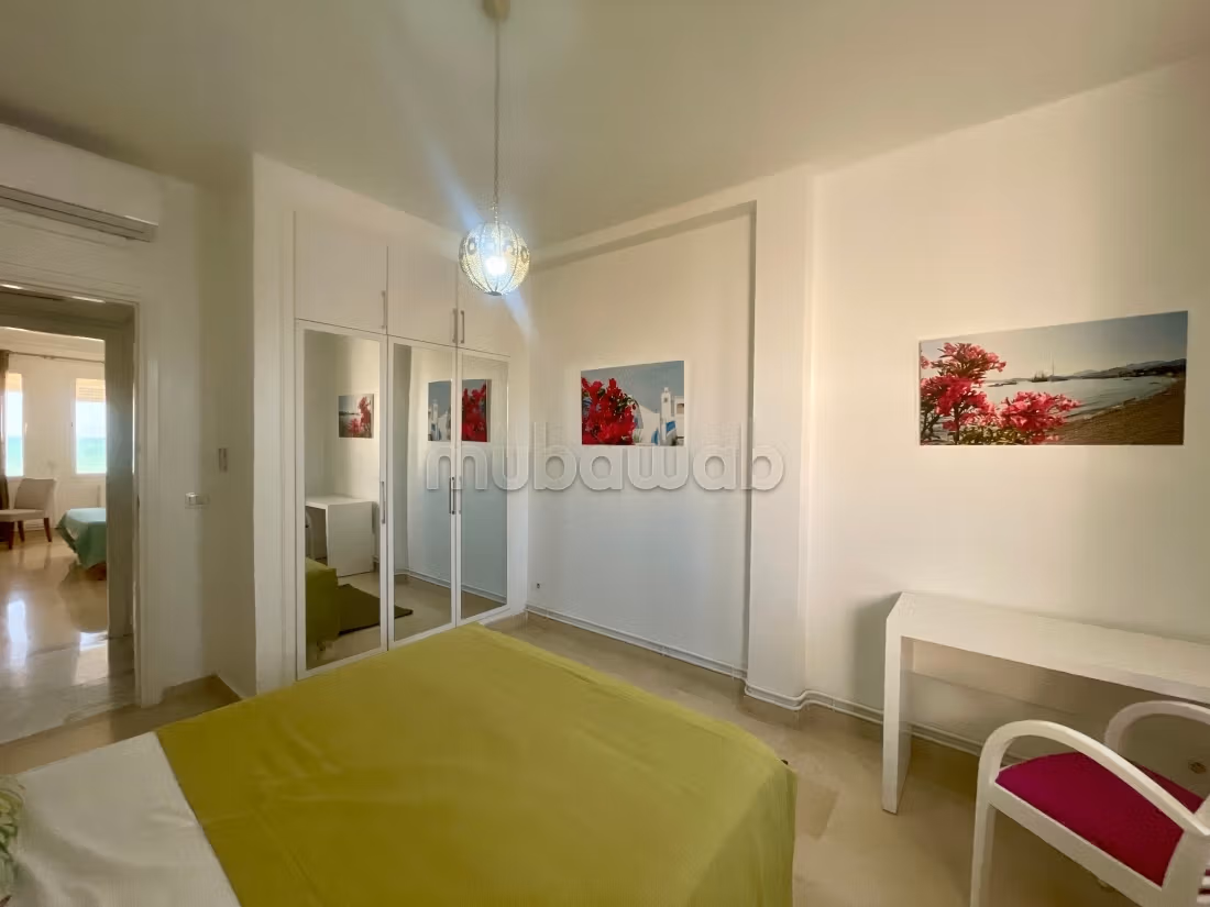 Appartamento S2 arredato con vista mare, Gammarth