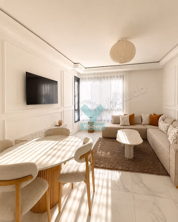 Superb furnished new apartment in a gated community with swimming pool
