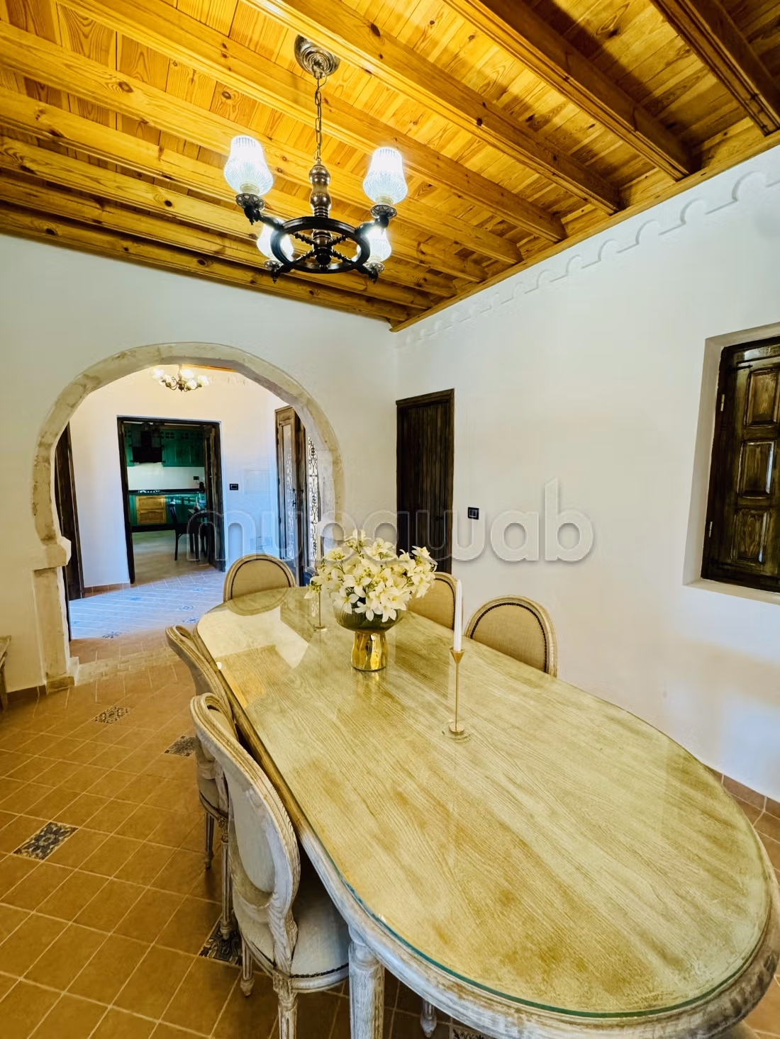 Casa dei sogni tra ulivi e tramonto