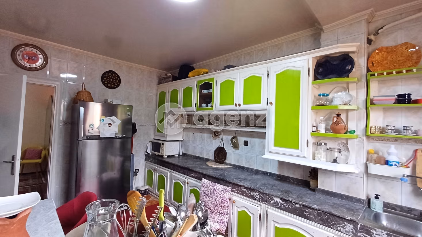 Apartamento en venta 123 m², 3 habitaciones Hay El Menzah Rabat