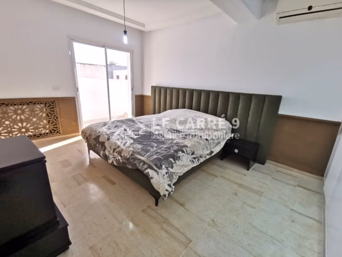 A louer un appartement S2 meublé à Ain Zaghouan