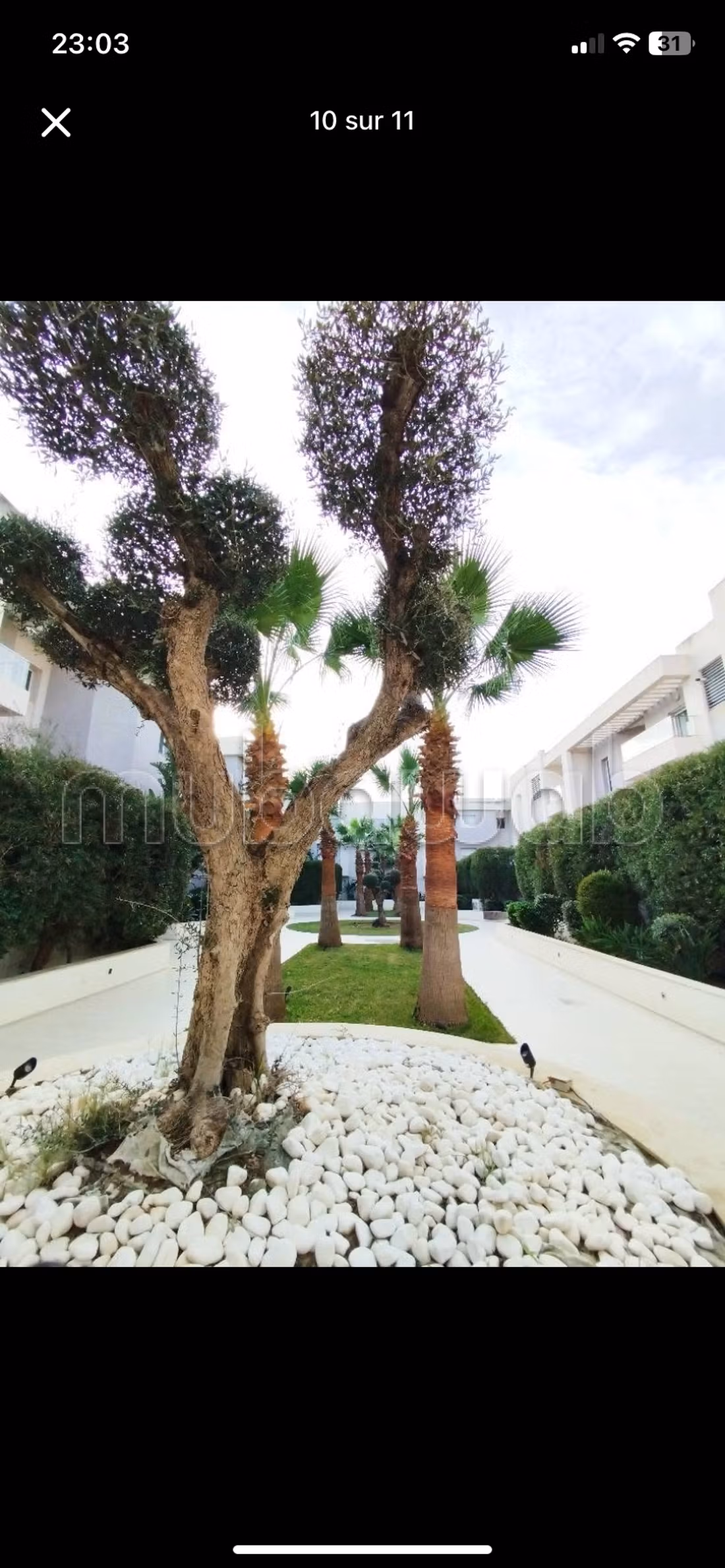 Apartment for sale in La Soukra. Total area 79 m². Concierge service, air conditioning