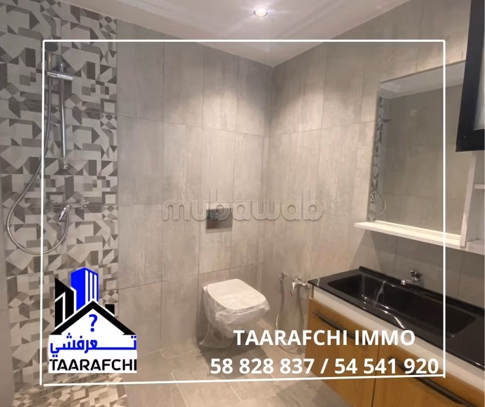 A vendre s2 spacieux bon standing hammamet: