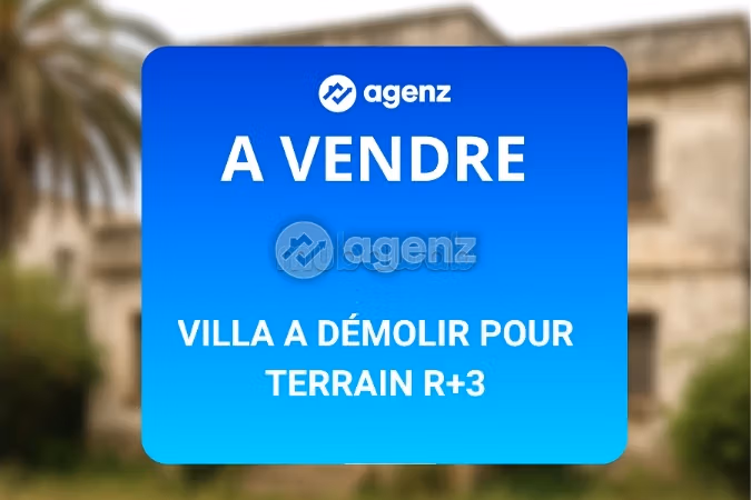 Terrain à vendre 762 m² Oasis Casablanca