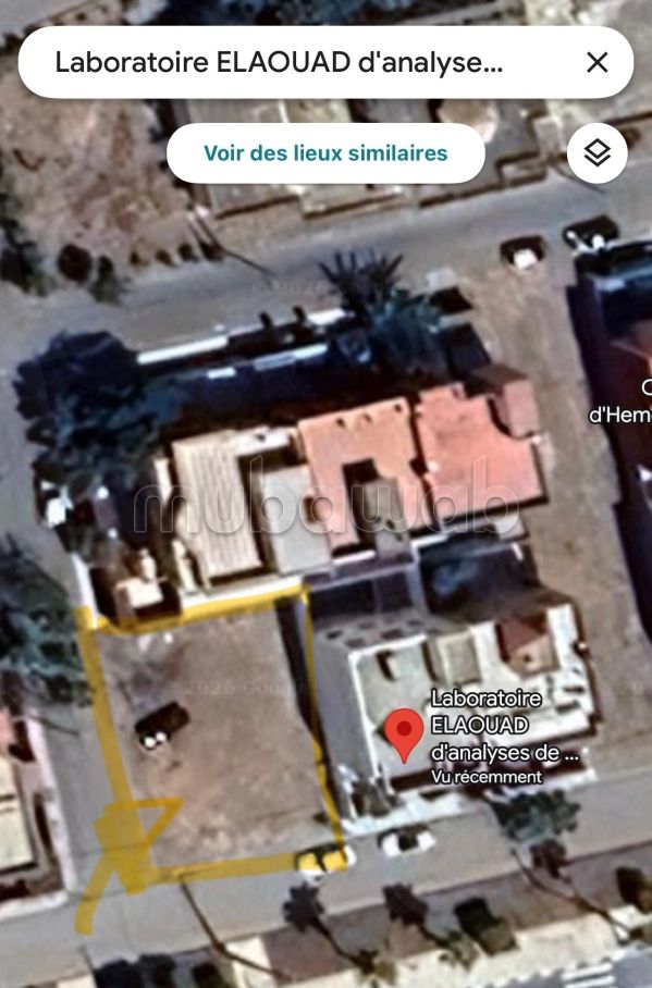 Terrain commercial a vendre de 200m2