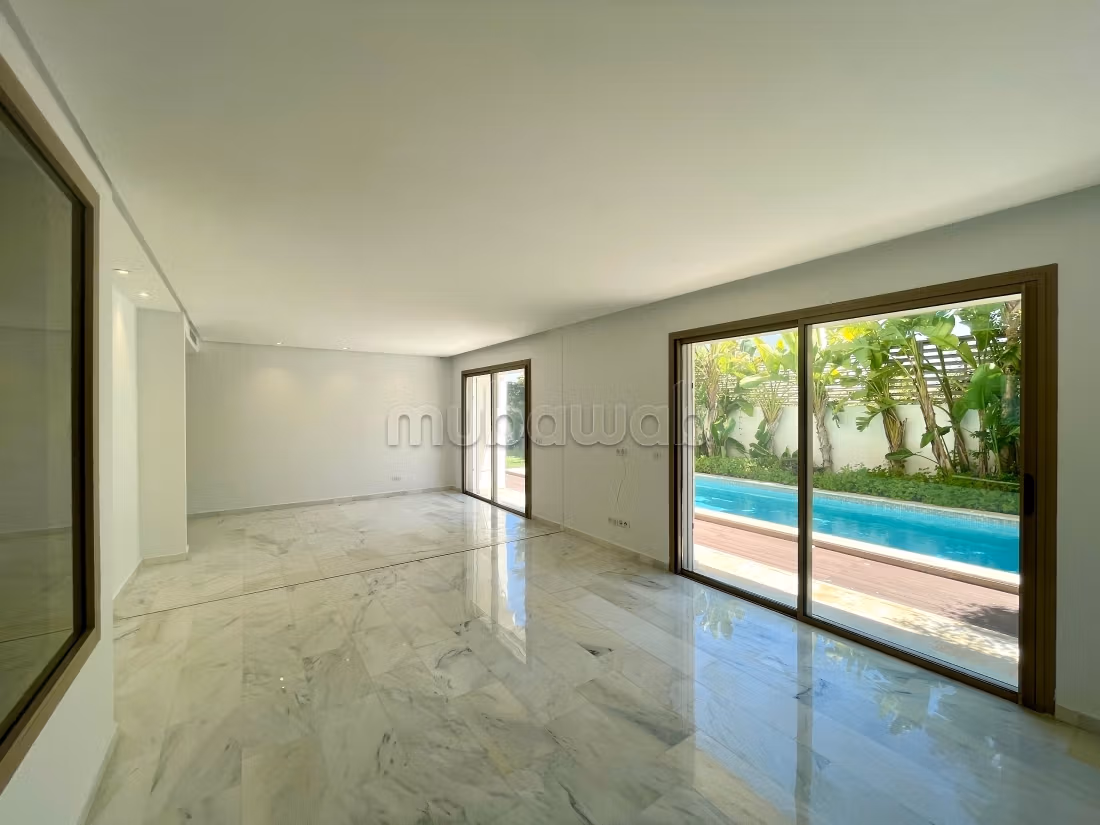 Spacious S2 Apartment with Pool, Gammarth