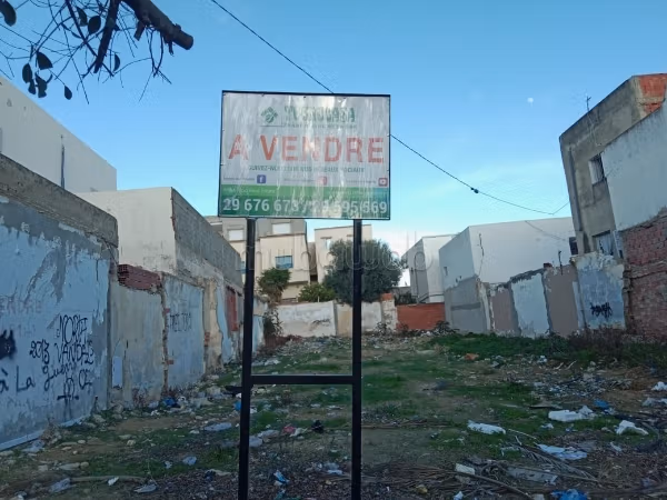 Terrain a ben Arous a vendre