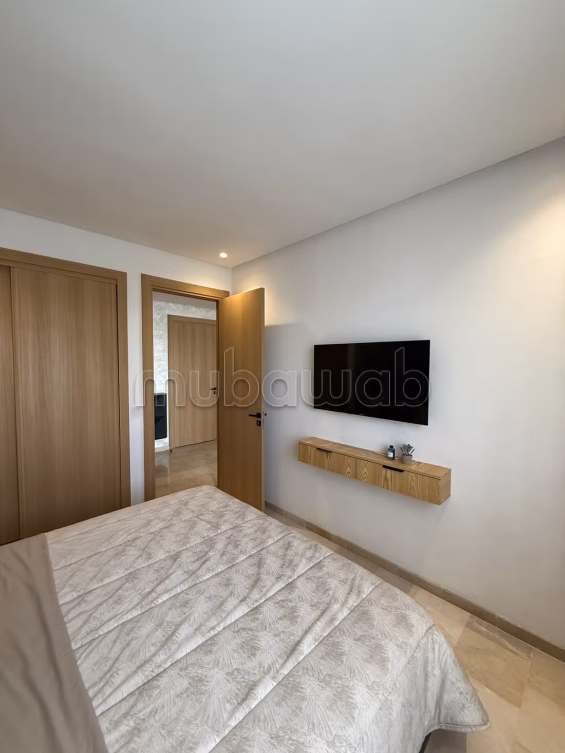 Louez cet appartement à Sidi Maarouf. 1 belle chambre. Meublé