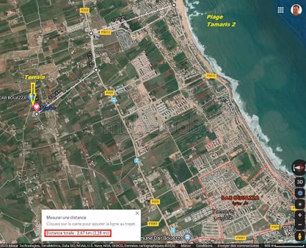 Land for sale. Area 6800 m²