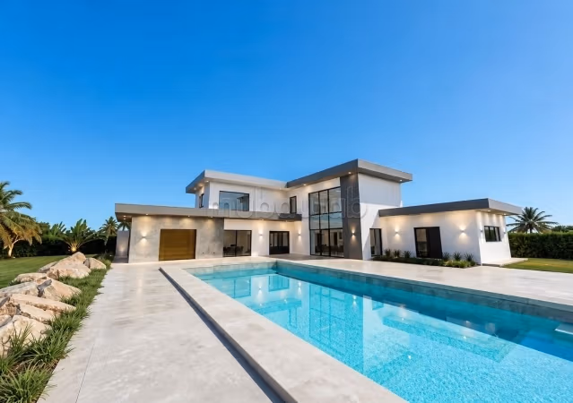 Magnífica villa en venta en Entrée Sud. Pequeña superficie 400 m². Conserje disponible, aire condicionado general