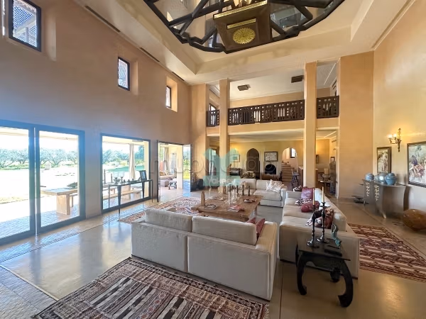 Superbe palais arabo andalous sur 1.25ha vue atlas