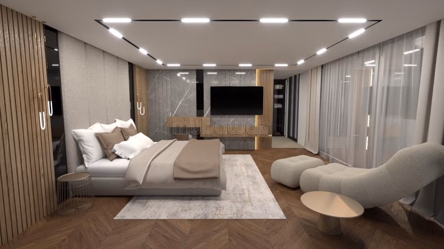 Magnifique Penthouse À louer Souissi