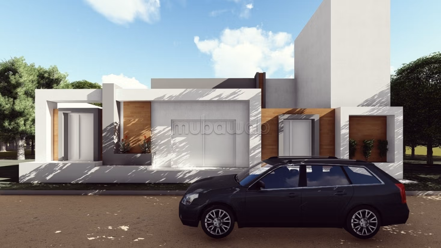 À vendre: Villa inachevée – Quartier résidentiel