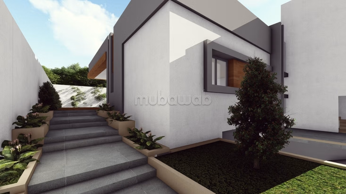 À vendre: Villa inachevée – Quartier résidentiel