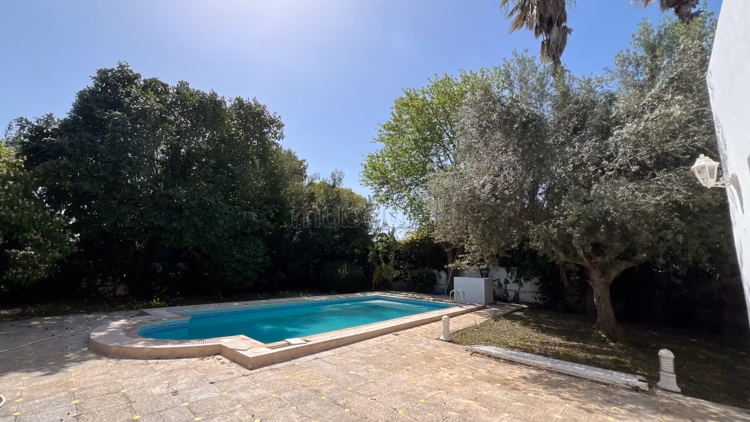 Une somptueuse villa avec piscine à carthage
