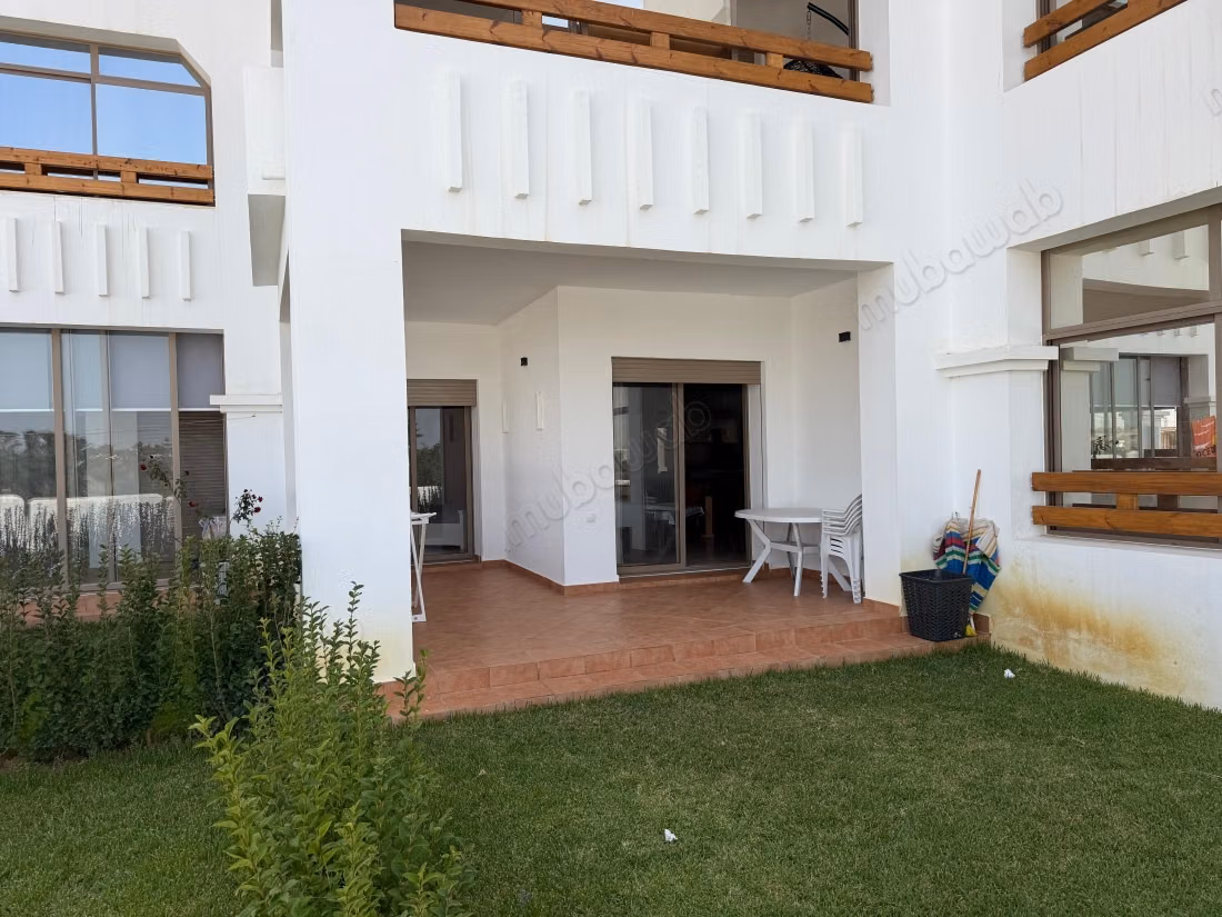 Asilah proyecto turístico apartamento 2 dormitorios salón 92m con jardín árbol del té 28m la residencia segura