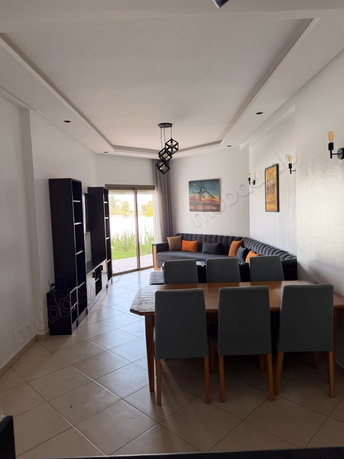 Asilah proyecto turístico apartamento 2 dormitorios salón 92m con jardín árbol del té 28m la residencia segura