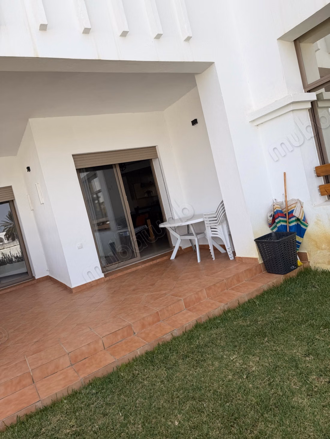 Asilah proyecto turístico apartamento 2 dormitorios salón 92m con jardín árbol del té 28m la residencia segura