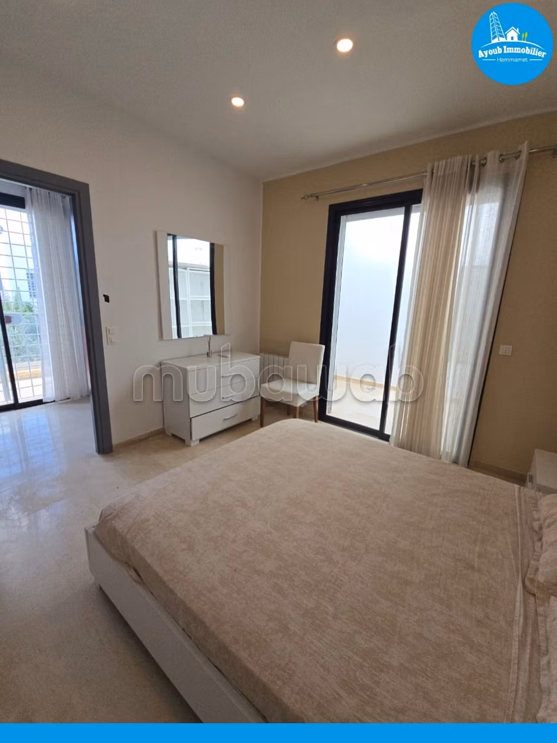 For rent year-round on Yasmine Hammamet road