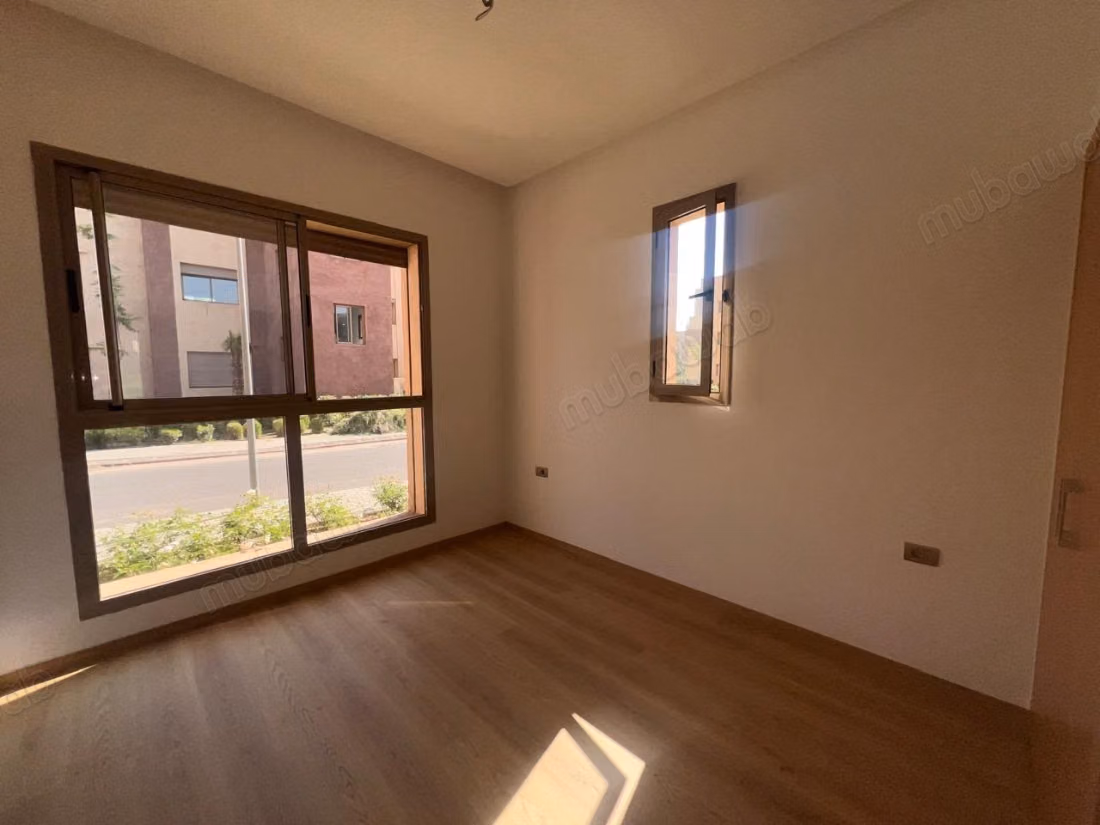 Rez de jardin neuf 3 chambres en vente à prestigia argan Marrakech