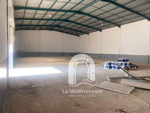 An industrial premises in El Mghira