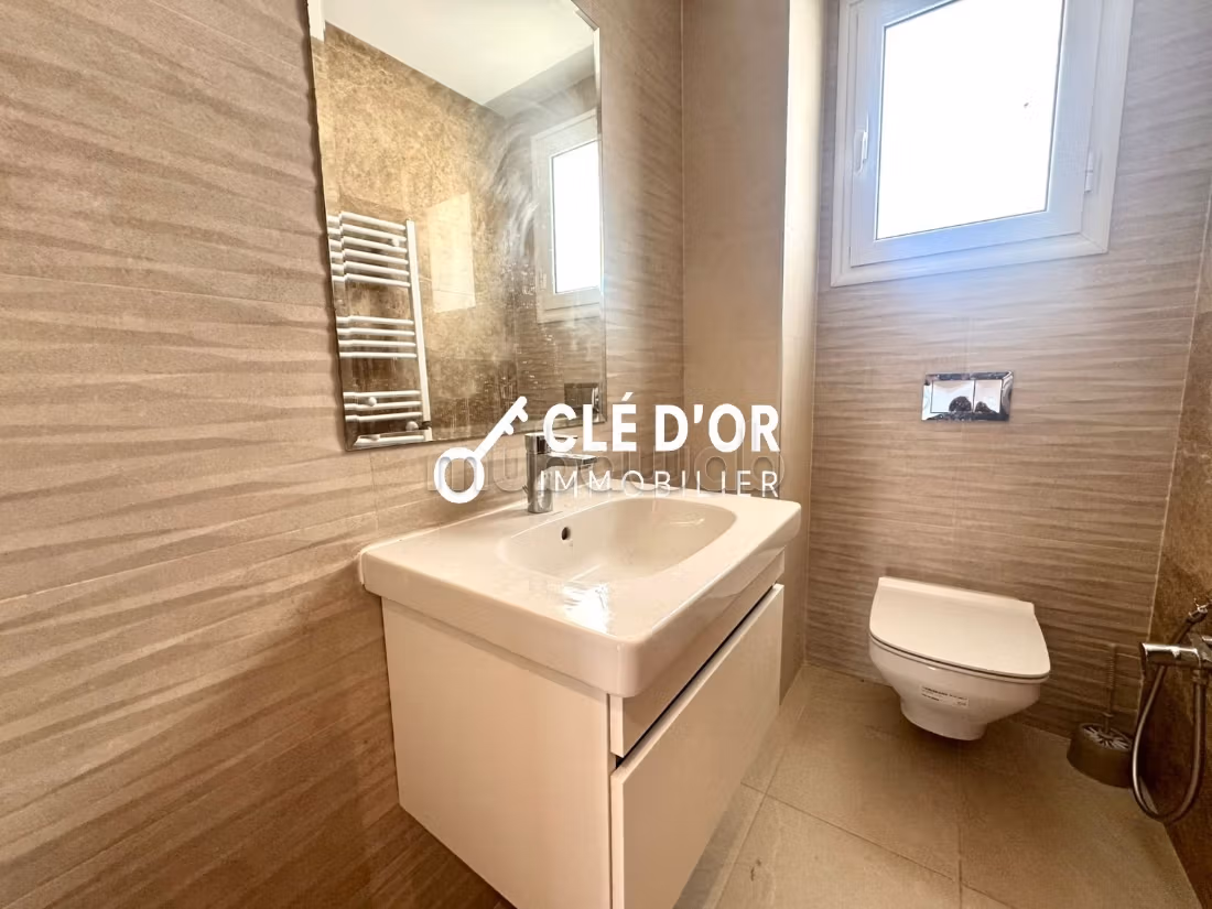 Appartamento S3 con piscina in affitto a Gammarth