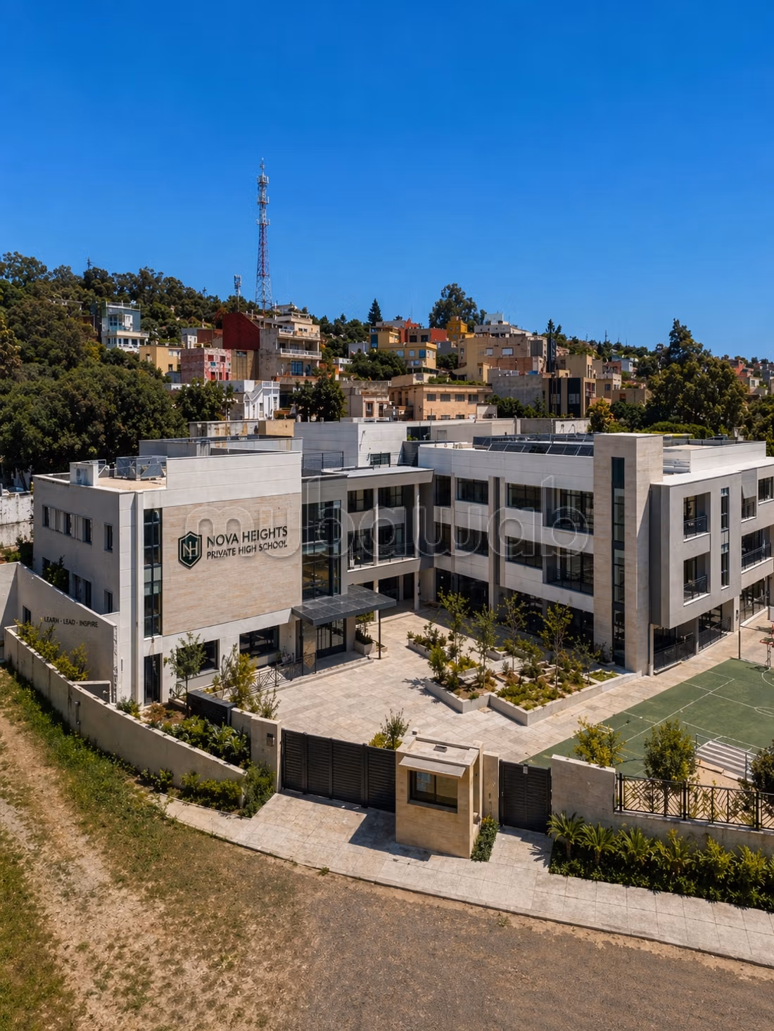 Terrain 2200m² Tanger Front Rue ZRM