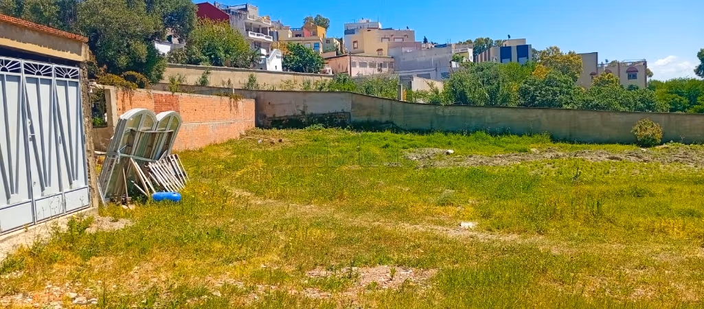 Land for sale in Mghayer Tanger. Area of 2500 m²