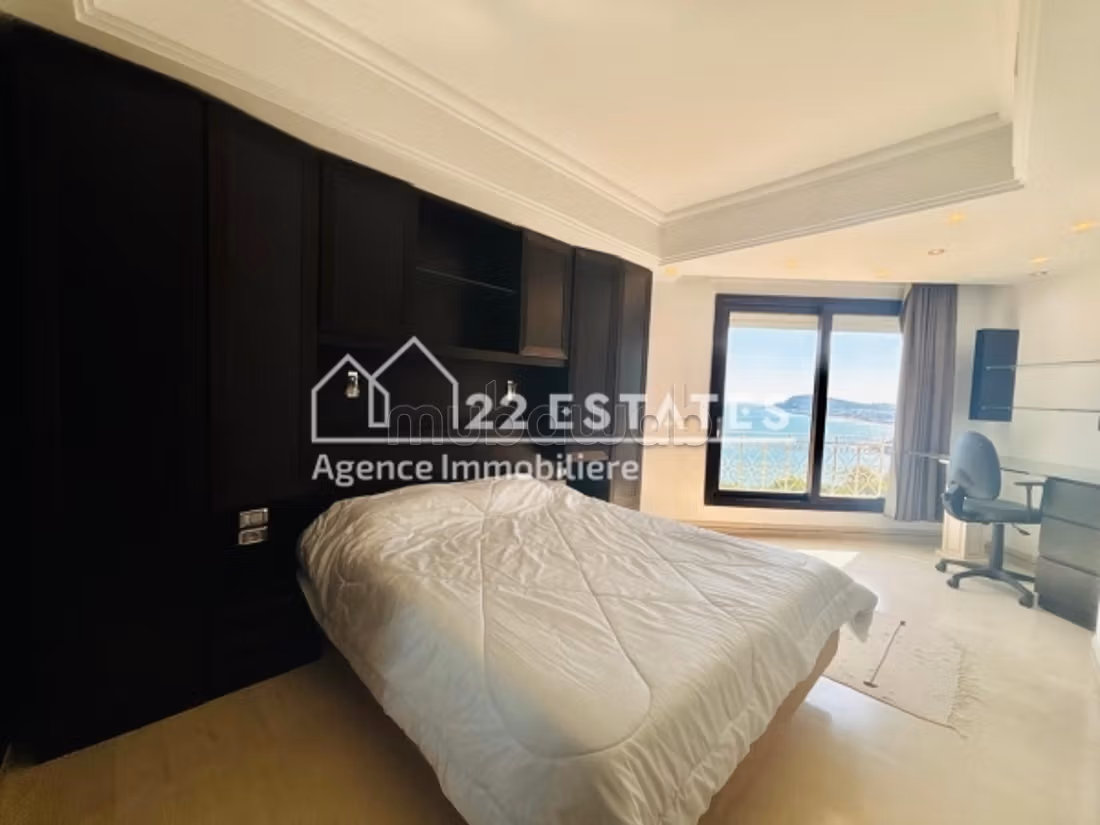 Appartamento S3 arredato con vista mare a Gammarth