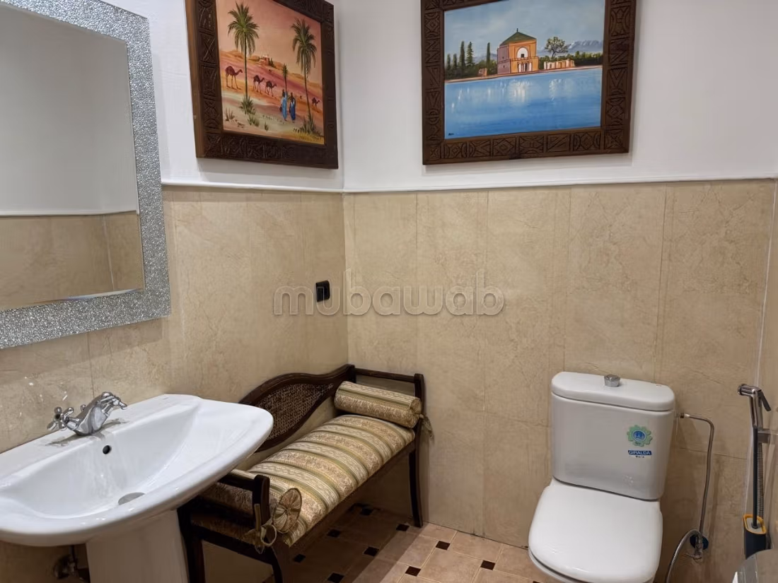 Beautifully furnished apartment for rent in Gueliz