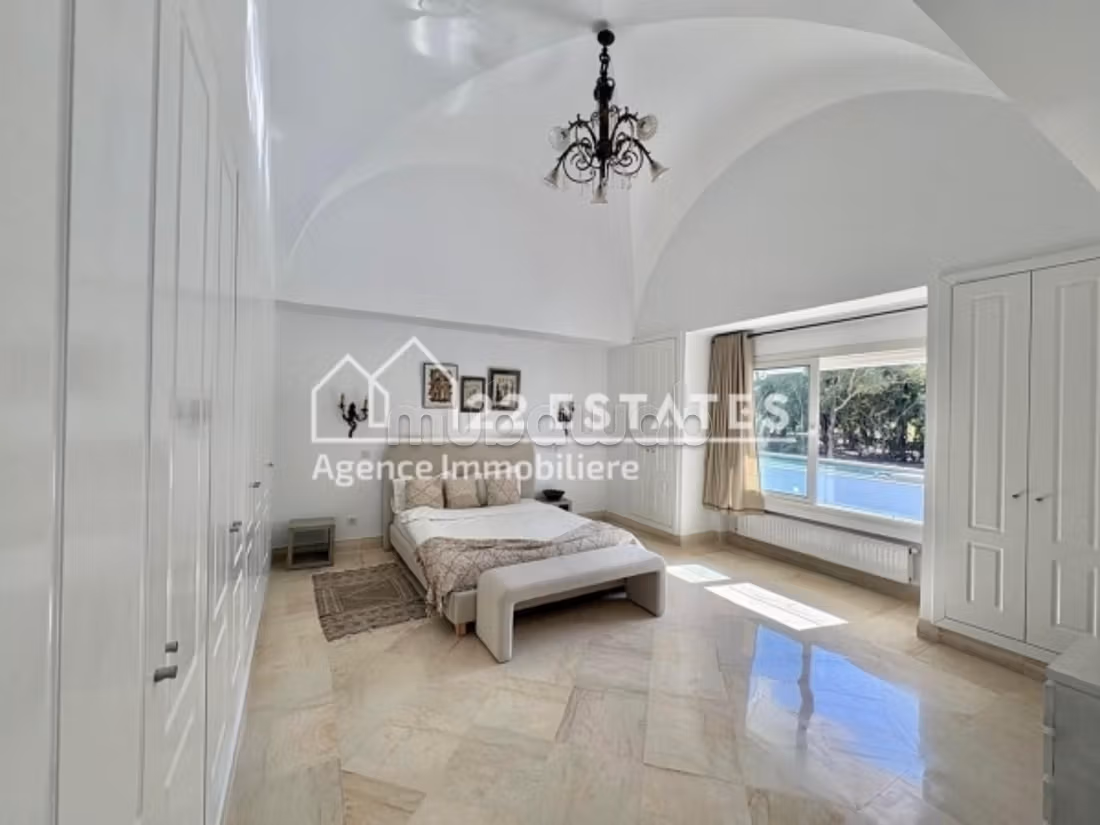Villa S3 arredata con piscina a Gammarth