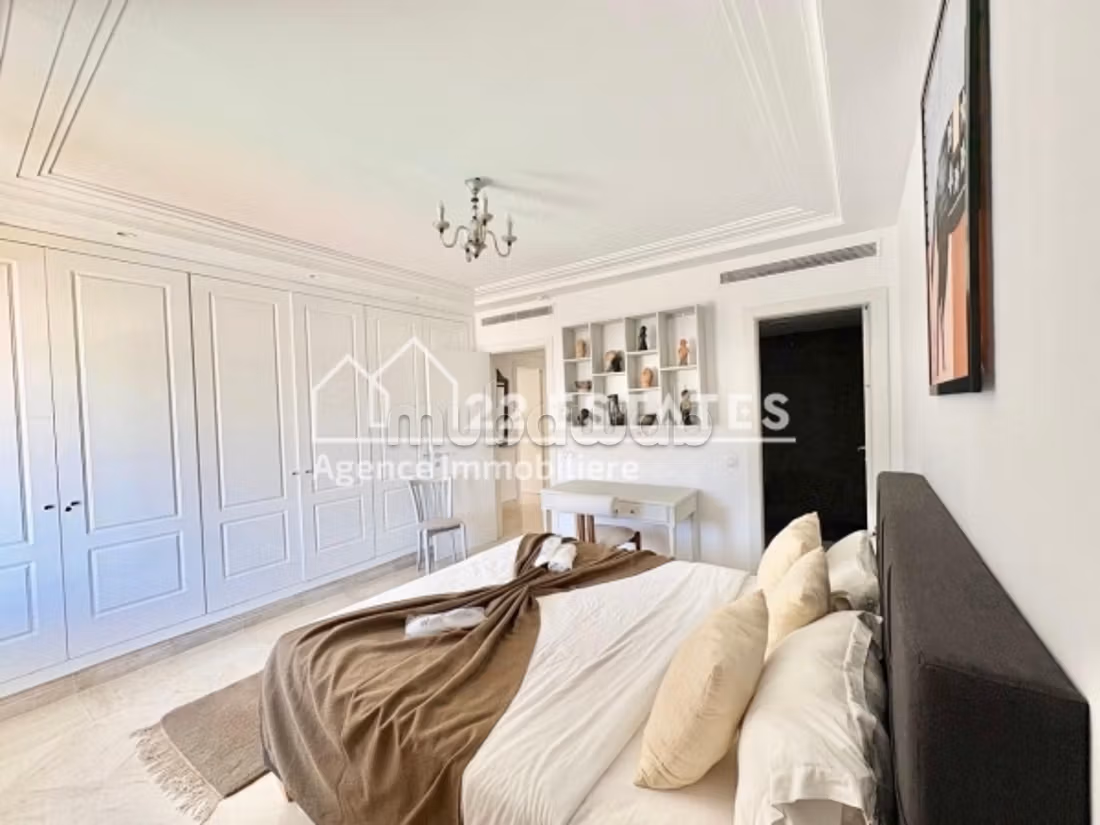 Villa S3 arredata con piscina a Gammarth