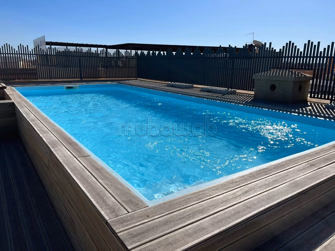 Titre: Appartement Meublé de Standing à Louer – 44m² avec Piscine et Parking Privé