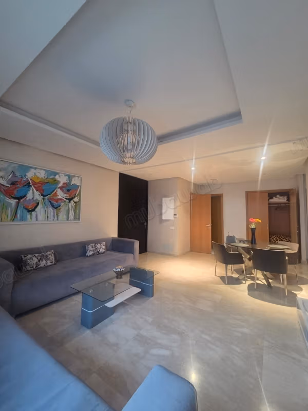 Charmant gemeubileerd appartement te huur in Marina Salé