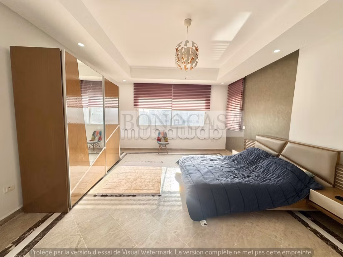 S2 Appartamento ammobiliato con terrazza in affitto a La Marsa